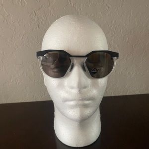 OAKLEY Sunglasses HSTN OO9242 0552 Matte Black Clear PRIZM POLARIZED Lenses new
